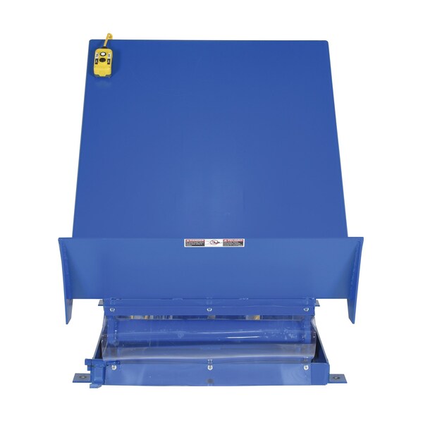 Vestil 36" X 48" Blue Lift Table, Load Cap. 4000 lb., 115V UNI-3648-4-BLU-115-1 - main